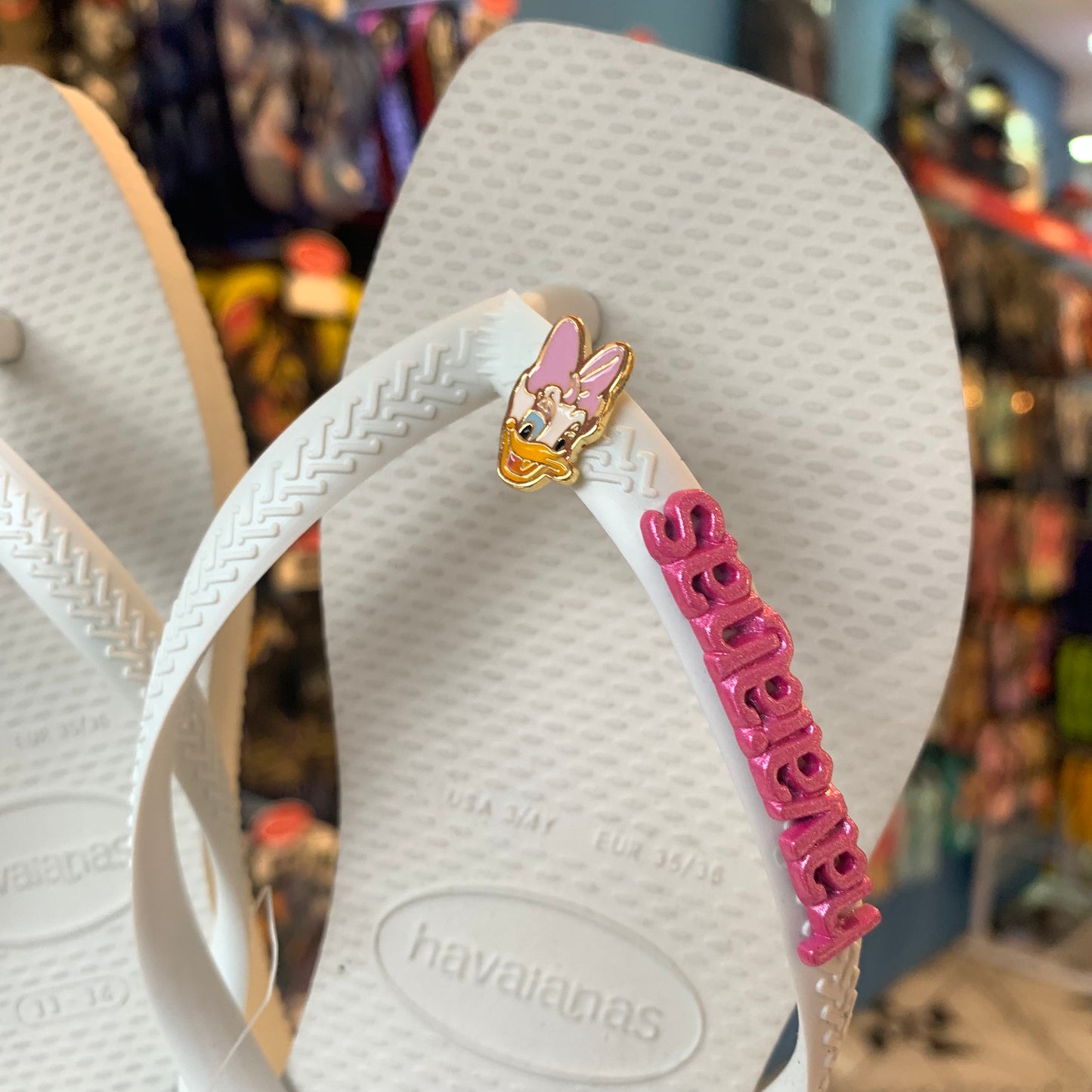 Havaianas Square Branca margarida
