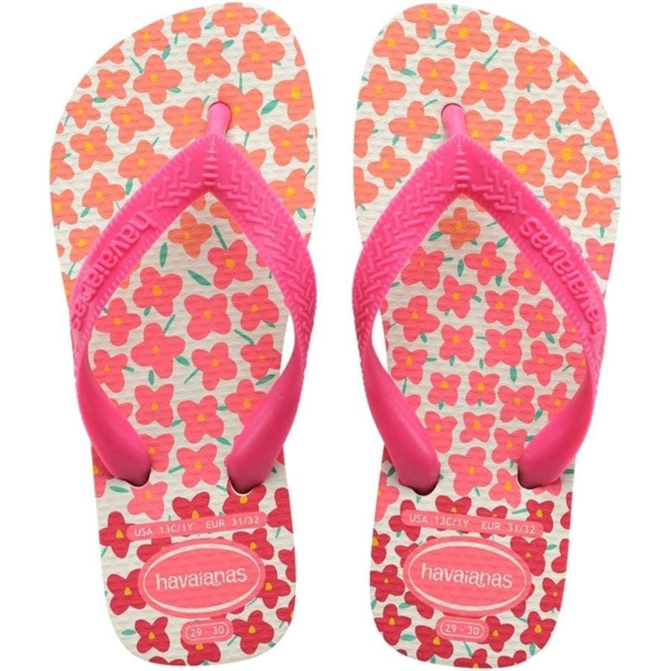 Chinelo Havaianas Kids Flores