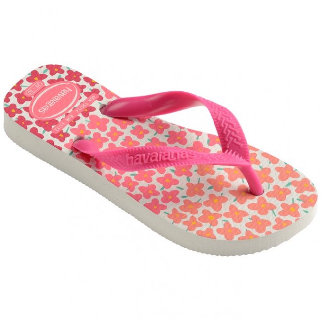 Chinelo Havaianas Kids Flores