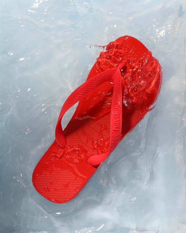 Chinelo Havaianas Top Vermelho Rubi
