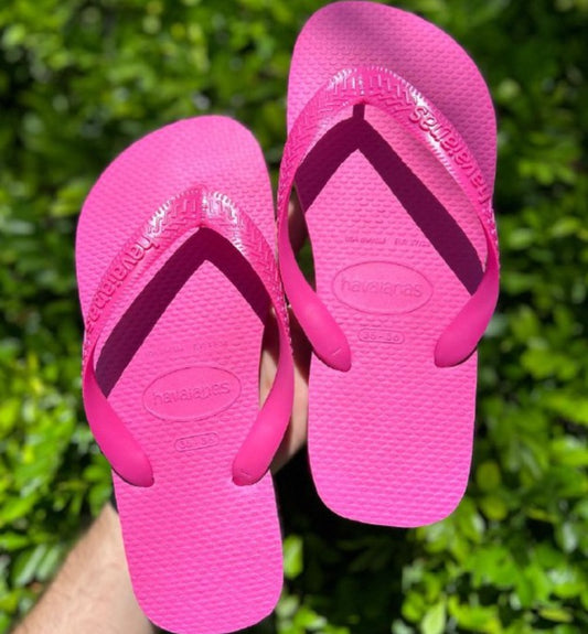 Chinelo Havaianas Top Rosa Flux