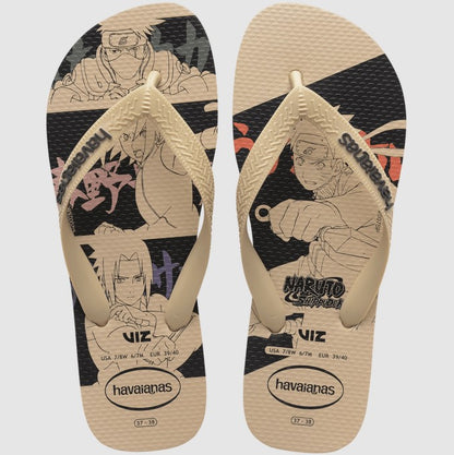 Chinelo Havaianas Top Naruto Areia