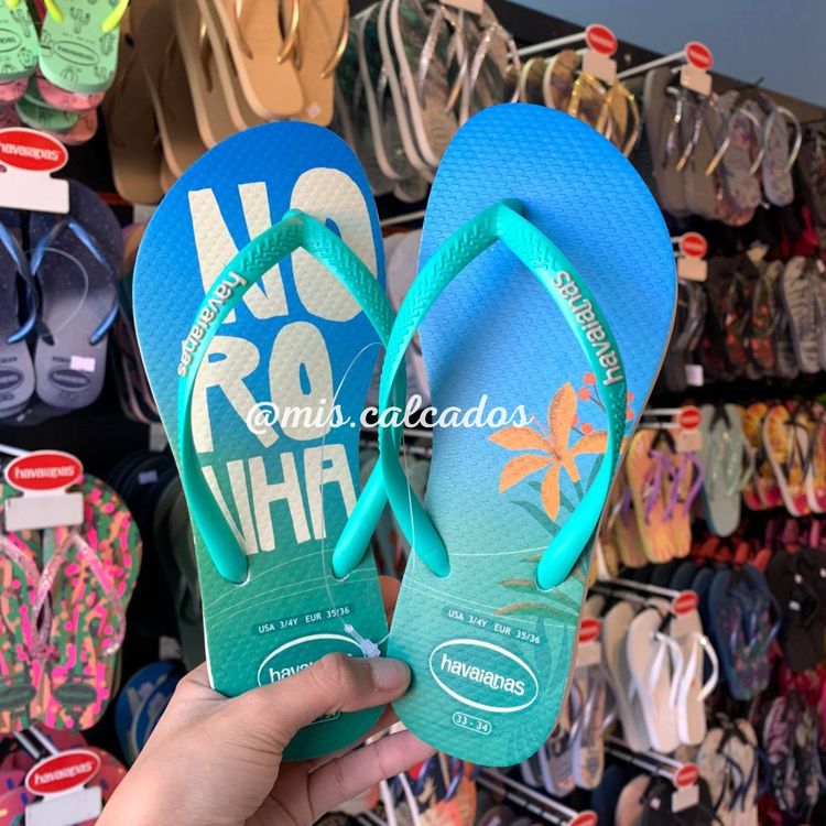 Chinelo Havaianas Slim Noronha