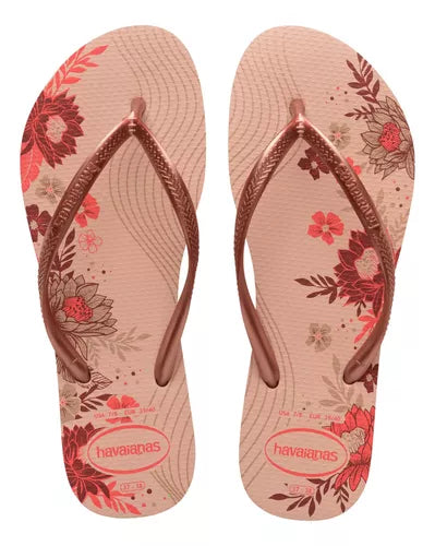 Chinelo Feminino Havaianas Slim Organic