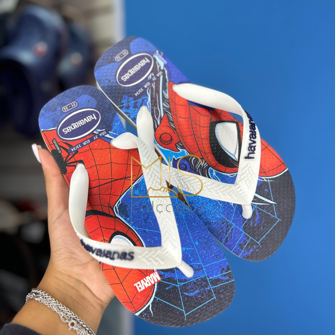 Chinelo Havaianas Infantil Top Marvel II