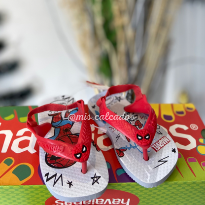 Chinelo Havaianas Baby Marvel