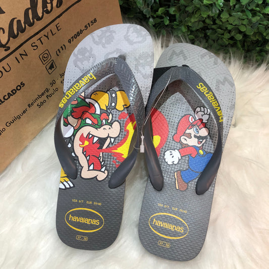 chinelo Havaianas Mário Bros