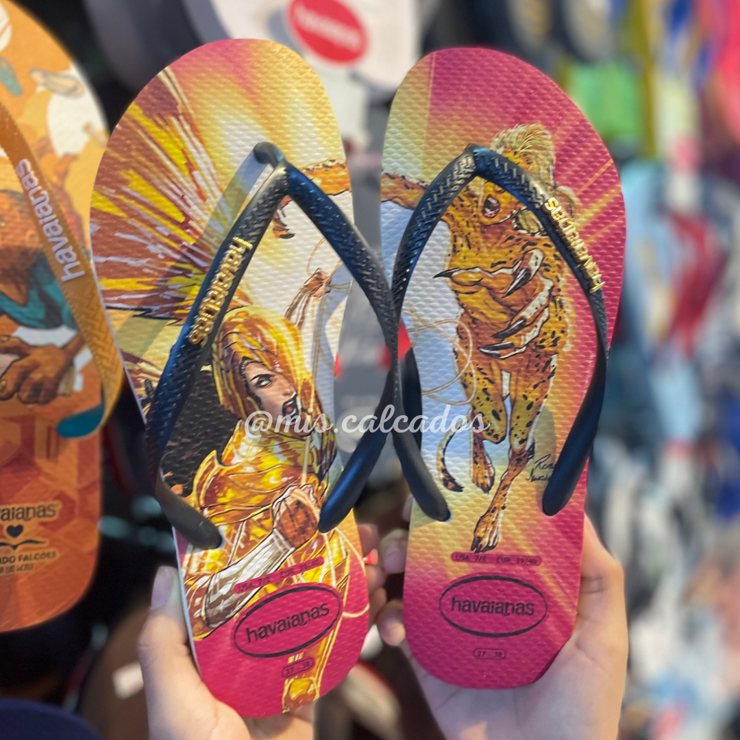 Chinelo Havaianas Slim Heroínas