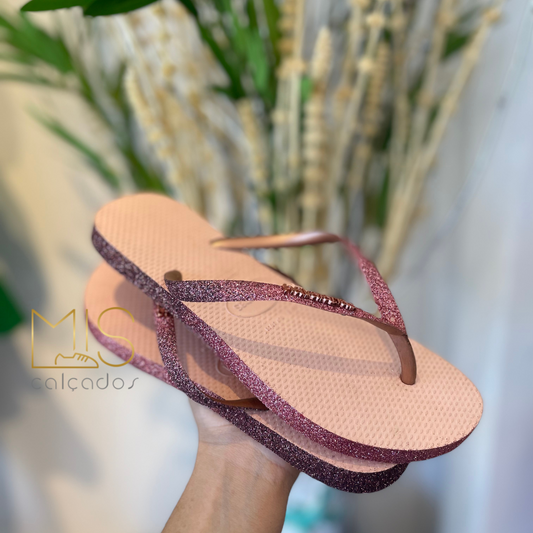 Chinelo Havaianas Slim Sparkle